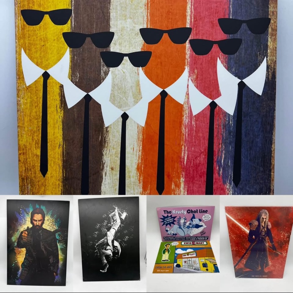 Displate brand metal posters for sale.